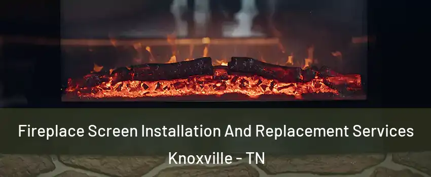  Fireplace Screen Installation And Replacement Services Knoxville - TN