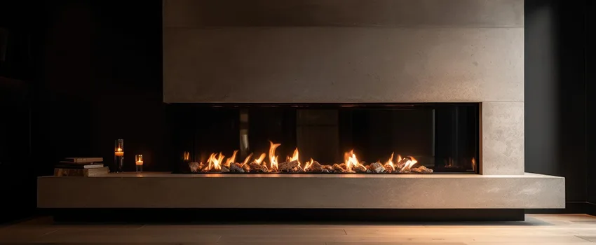 Gas Fireplace Ember Bed Design Services in Knoxville, Tennessee