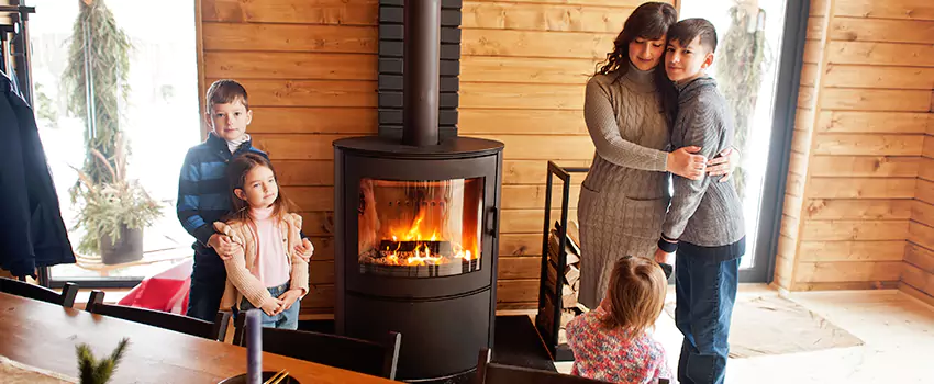 Morso Cast Iron Fireplace Insert Installation in Knoxville, Tennessee