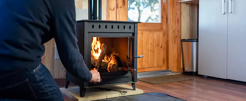 Open Hearth Wood Fireplace Installation in Knoxville, TN