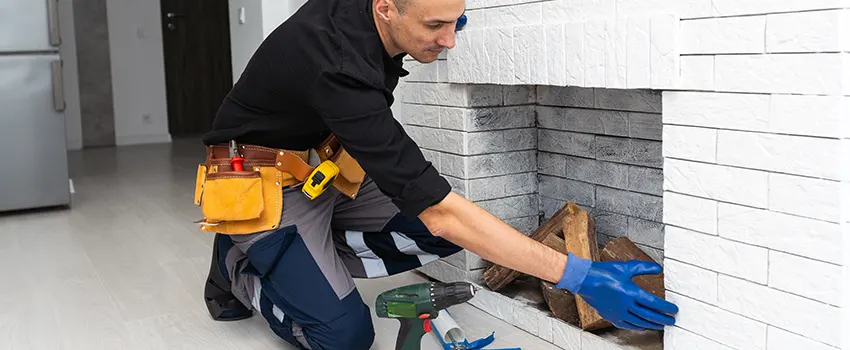 Fireplace Damaged Damper Frame Repair Services in Knoxville, Tennessee