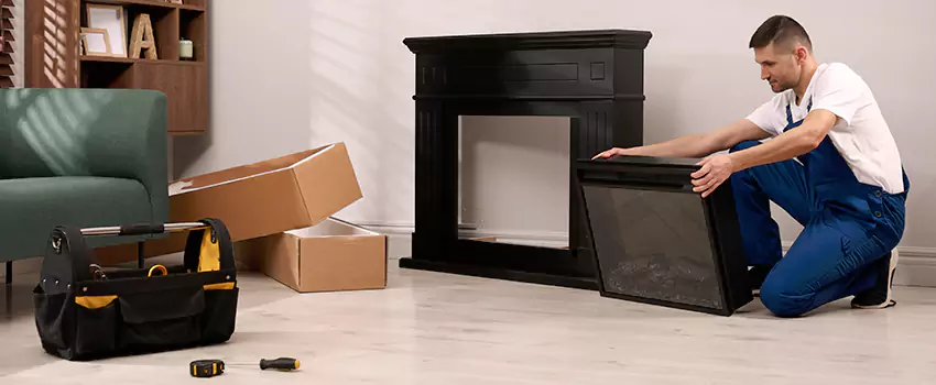 Old Rusted Metal Fireplace Repair And Replacement in Knoxville, TN