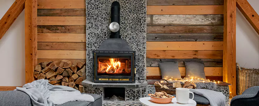 Thelin Hearth Products Direct Vent Gas Stove Fireplace Inspection in Knoxville, Tennessee